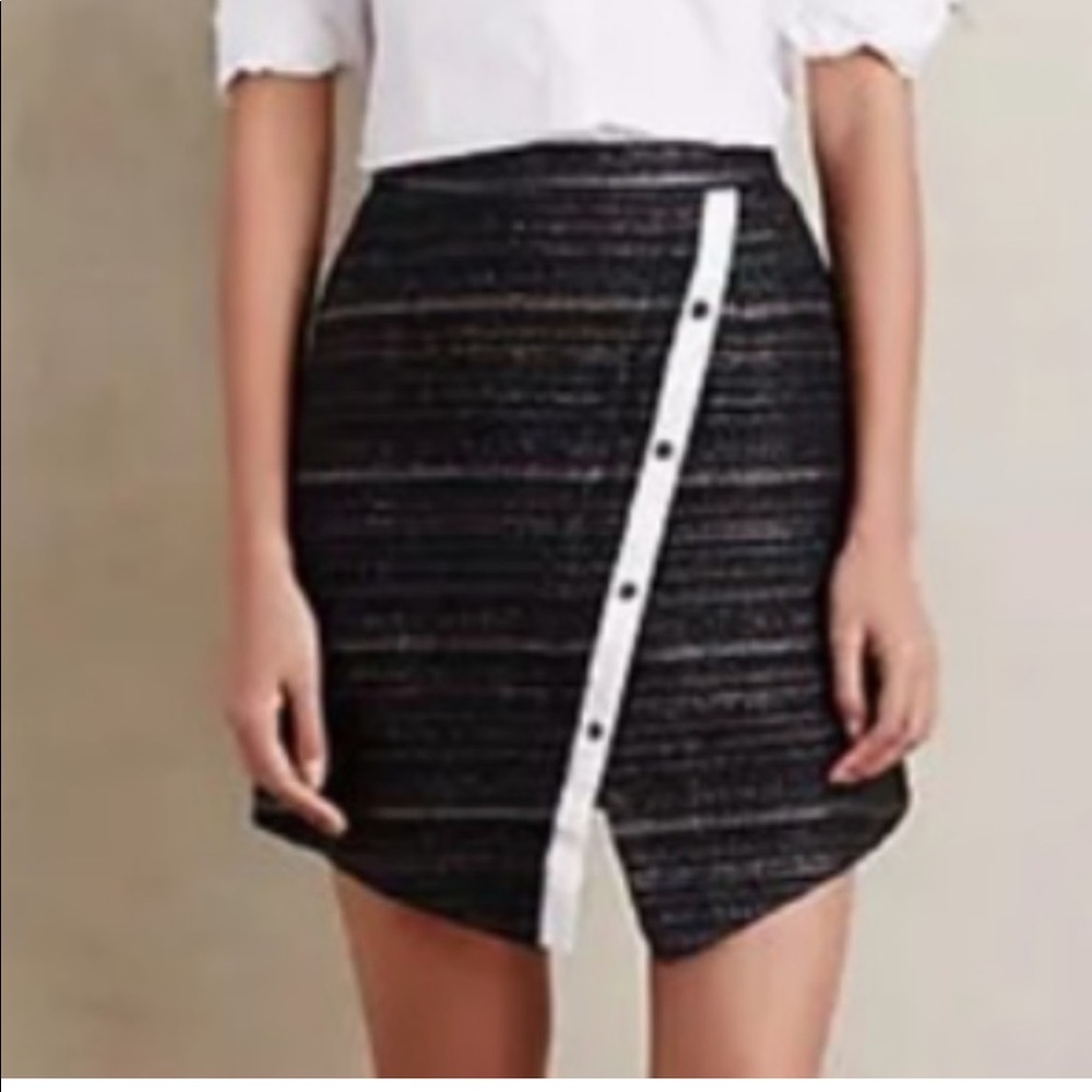 Greenwich & Mews Asymmetrical Mini Skirt